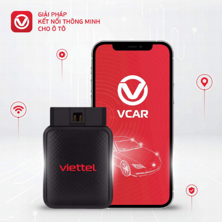 Thiết Bị Phát Wifi và Định vị xe oto Vcar Viettel