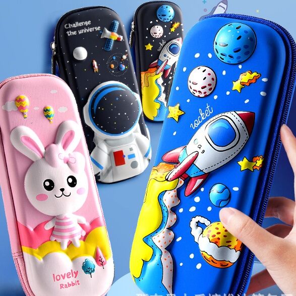 Hộp bút 3d hình ngộ nghĩnh cho bé