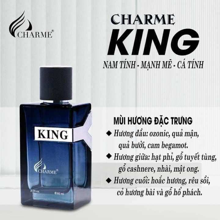 Nước hoa charme king 60ml