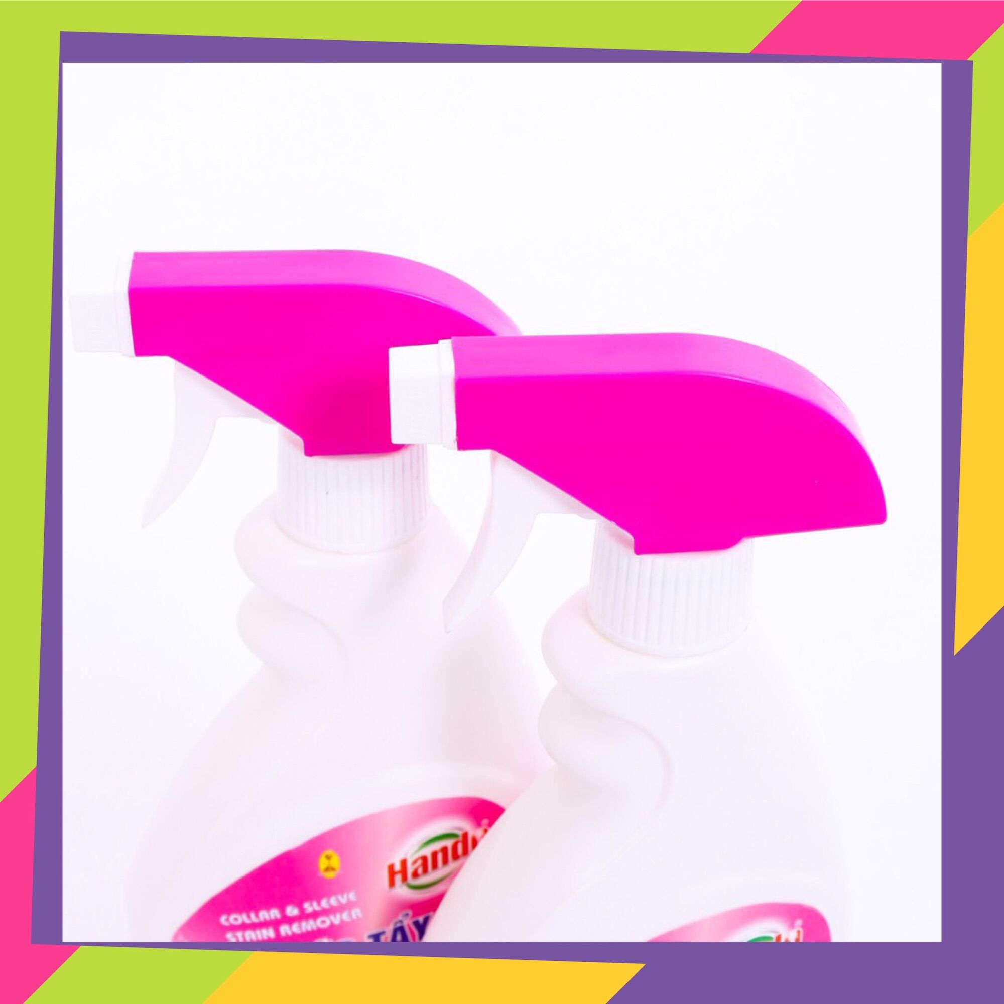 [TẨY CỔ ÁO] Nước tẩy trắng cổ áo, tay áo Hando 500ml