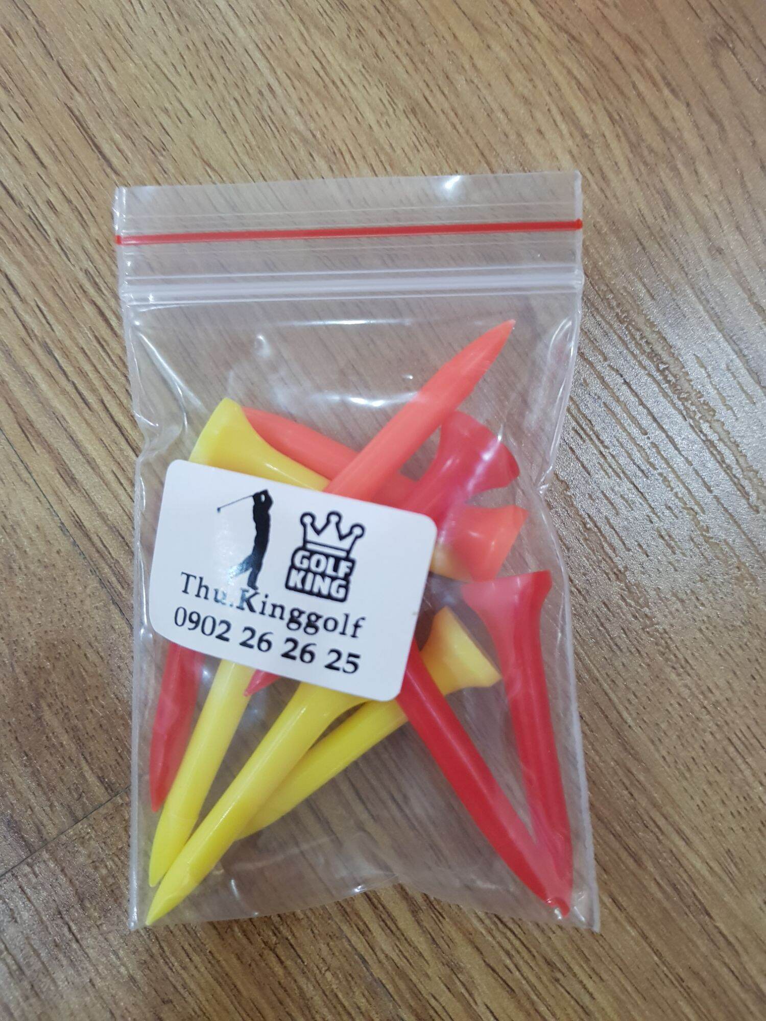 Tee Golf Nhựa Ngắn (set 3 gói)