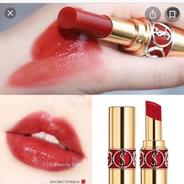 Cực đẹp son ysl rouge volupte shine hiện có thêm màu 80,85,108,83,105,106