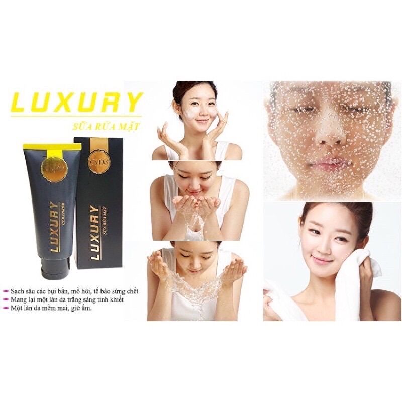 Sữa rửa mặt cydo luxury