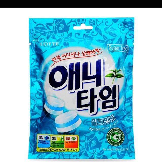 Kẹo lotte hương bạc hà Hàn Quốc 60g date 6/2024