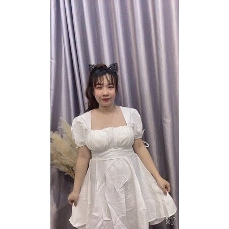 [HCM]Đầm Nơ Lưng #Bigsize 60=>90KG