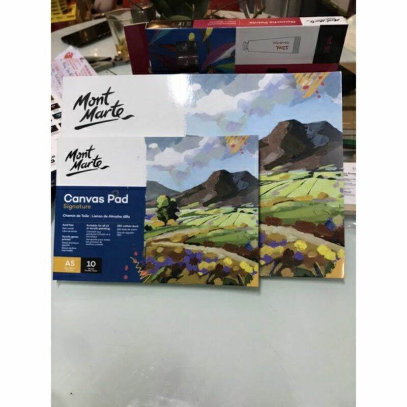 Sổ vẽ canvas Mont Marte
