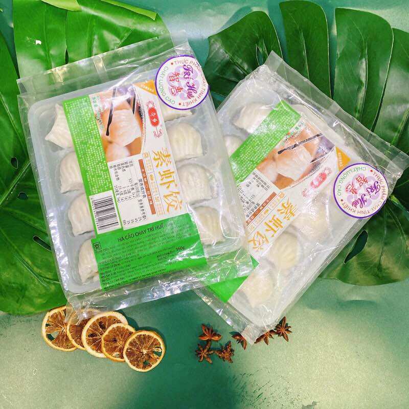 (shop có hỗ trợ đóng hàng) HÁ CẢO CHAY TRÍ HUỆ HỘP 12 VIÊN SIÊU NGON - HÀNG NHẬP KHẨU