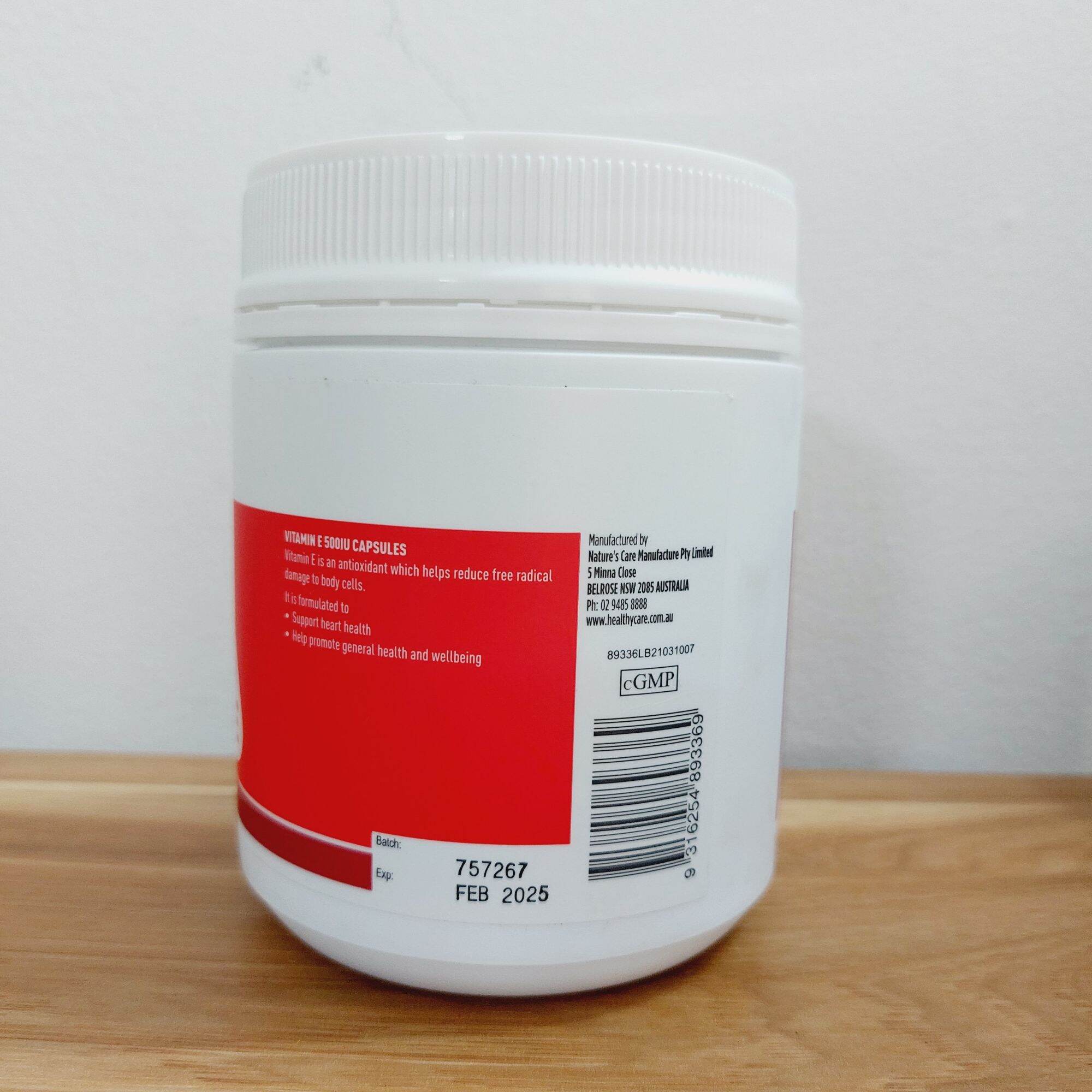 Vitamin E healthycare 200 viên