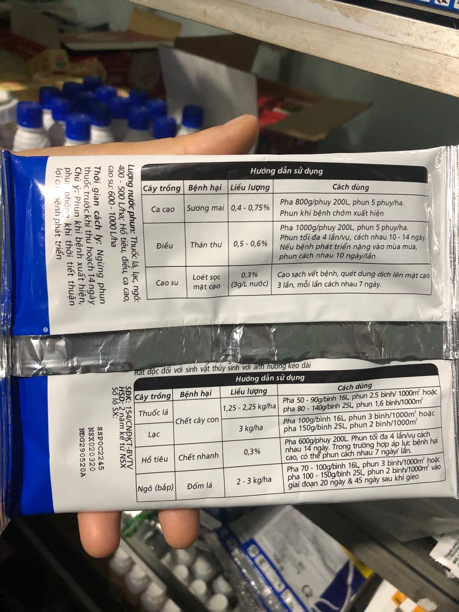 Thuốc trừ bệnh Ridomil- Gold
