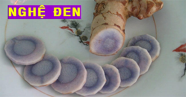 Nghệ Đen(nghệ xanh.nghệ tím) củ già làm giống 1kg