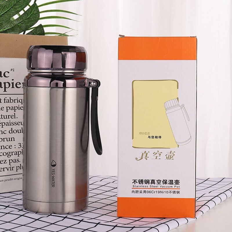 Bình giữ nhiệt nắp kim cương cao cấp 1000ml