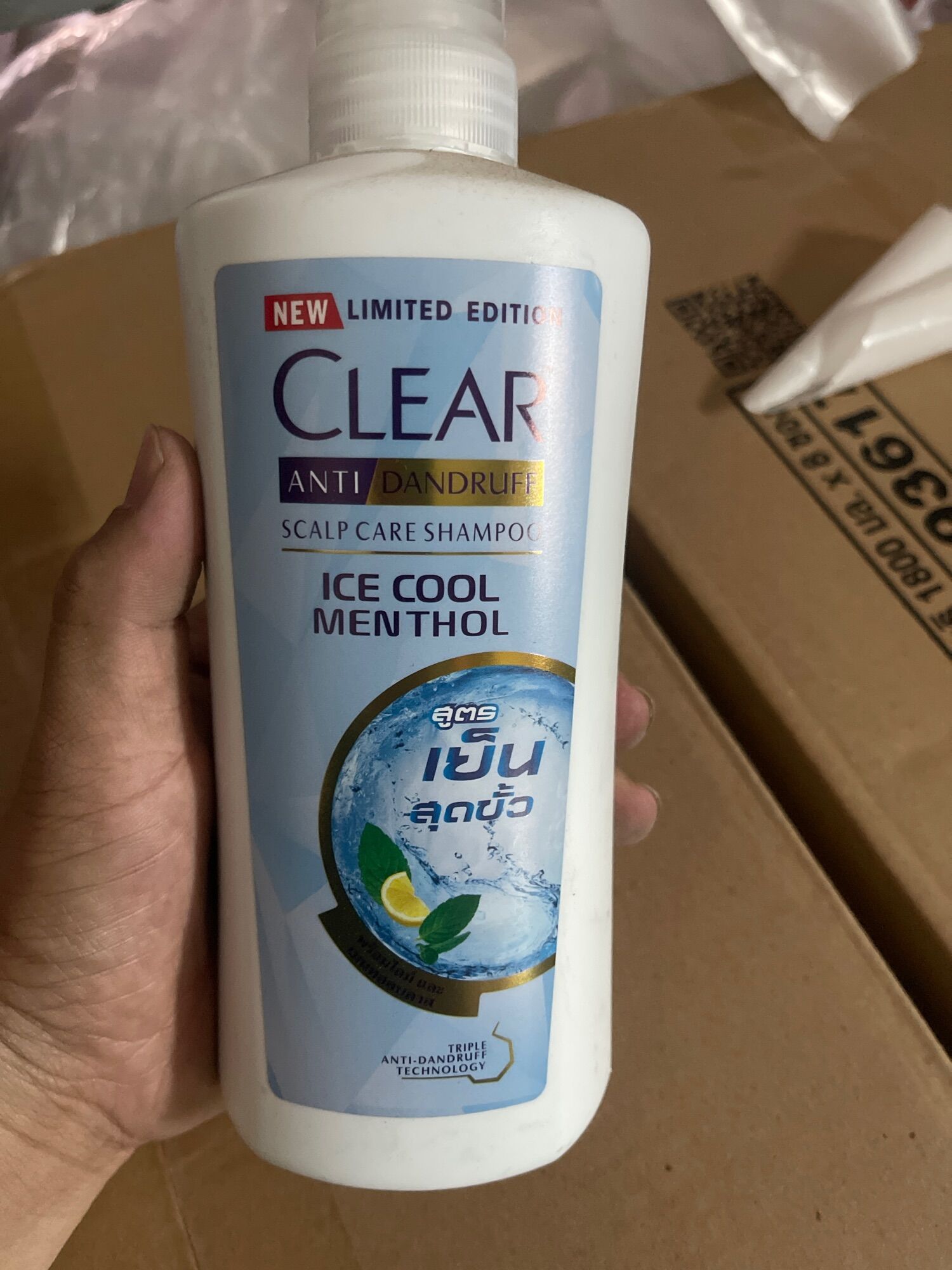 [ CHUẨN THÁI LAN ] Dầu Gội Clear Bạc Hà 480ml Clear Men 450ml
