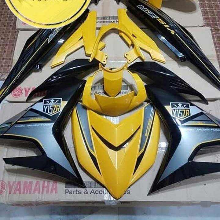 Tem rời exciter 150 đen vàng y15zr