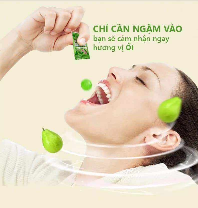 [ kẹo ổi mua tại Mỹ] Kẹo Trái Cây Vị Ổi Thơm Ngon Của Mỹ