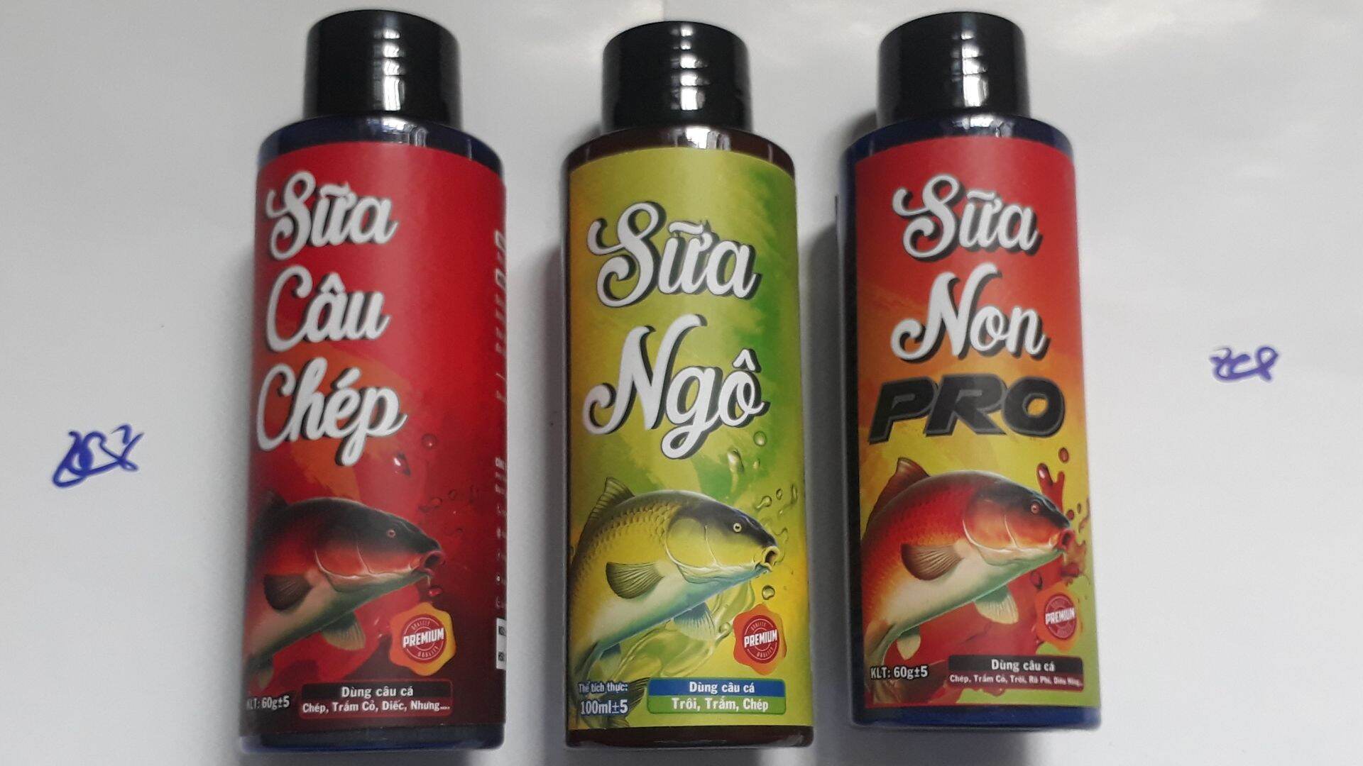 Combo 3 Lọ SỮA CÂU CHÉP_NGÔ_ NON PRO, Hãng Mồi Phú Thành