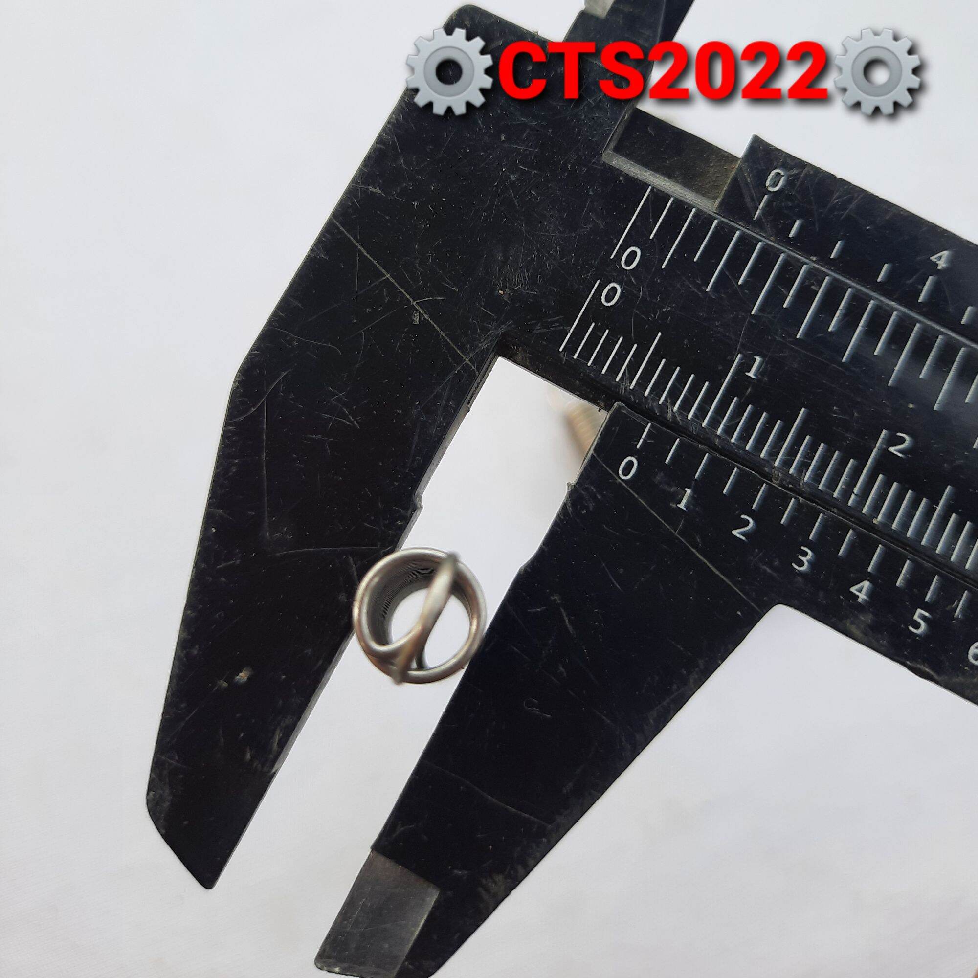 Lò xo kéo inox phi 7mm sợi 0.8mm