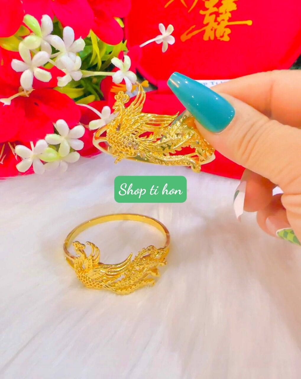 Vòng tay phụng mạ vàng 24k cao cấp mẫu mới cực đẹp