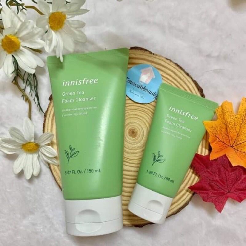 Sữa rửa mặt Innisfree Green 150ml. Tinh chất Trà Xanh