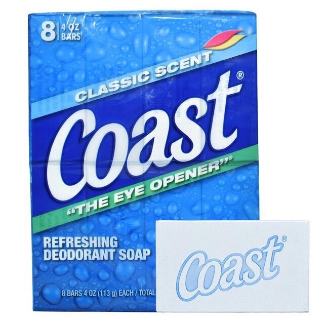 Xà bông xà phòng Coast diệt khuẩn Mỹ 113g