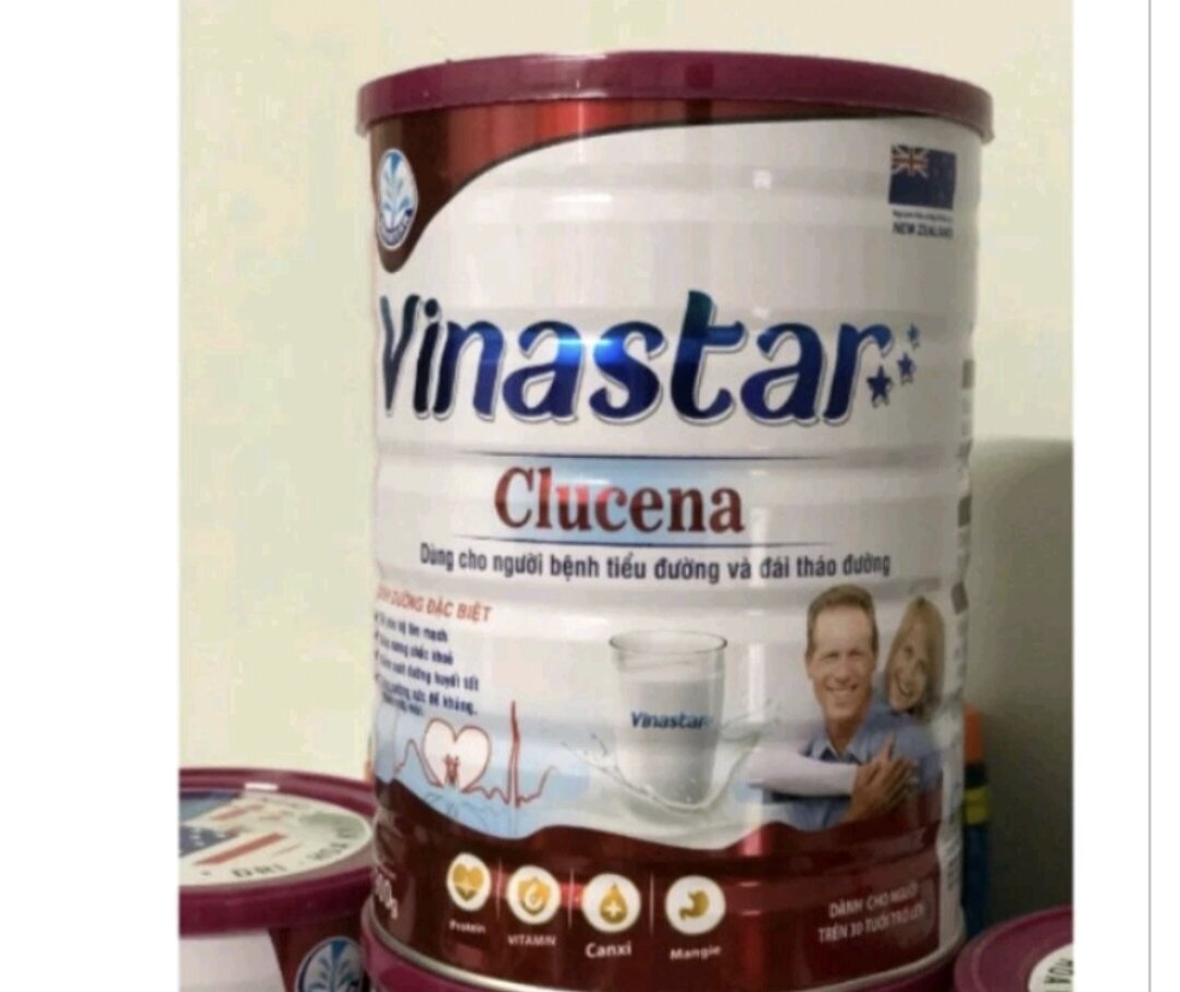 sữa VINASTAR Clucena dành cho người tiểu đường 900g