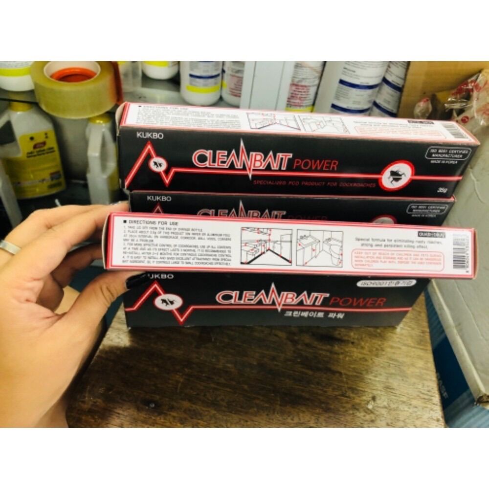 Thuốc diệt gián Đức cleanpait power 35g nhập khẩu Hàn Quốc
