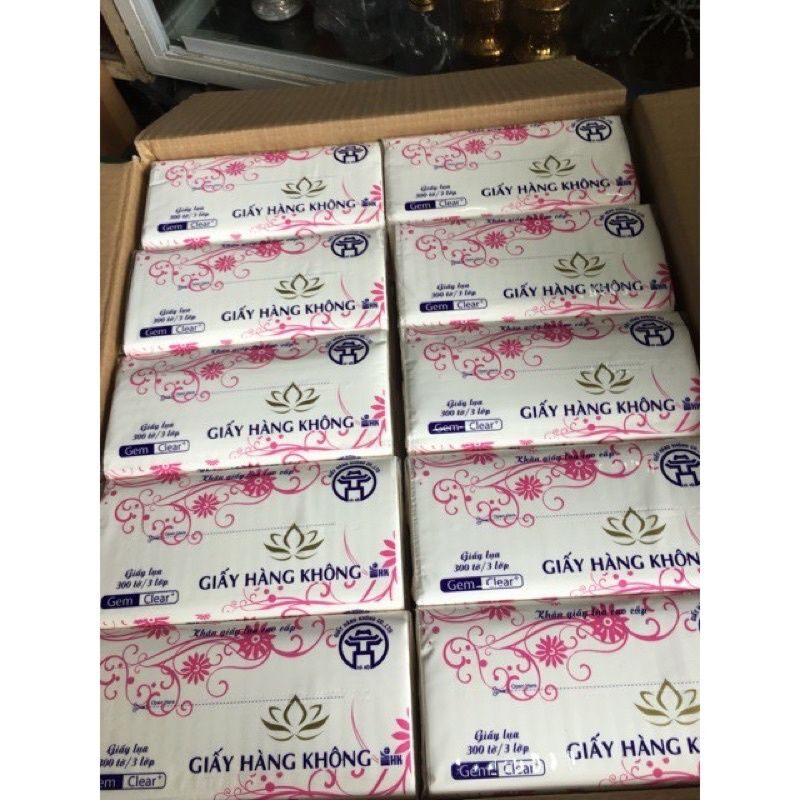 Giấy ăn lụa cao cấp - 1bịch khăn giấy rút lụa mềm mịn và dẻo dai
