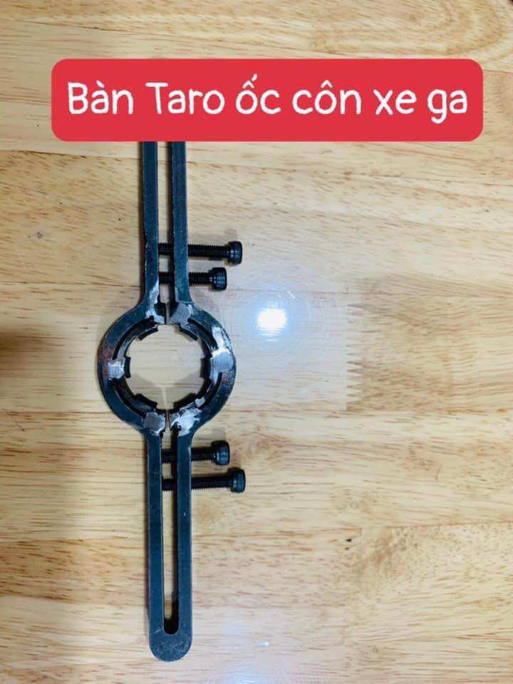Bàn taro khép mở ốc côn sau xe ga