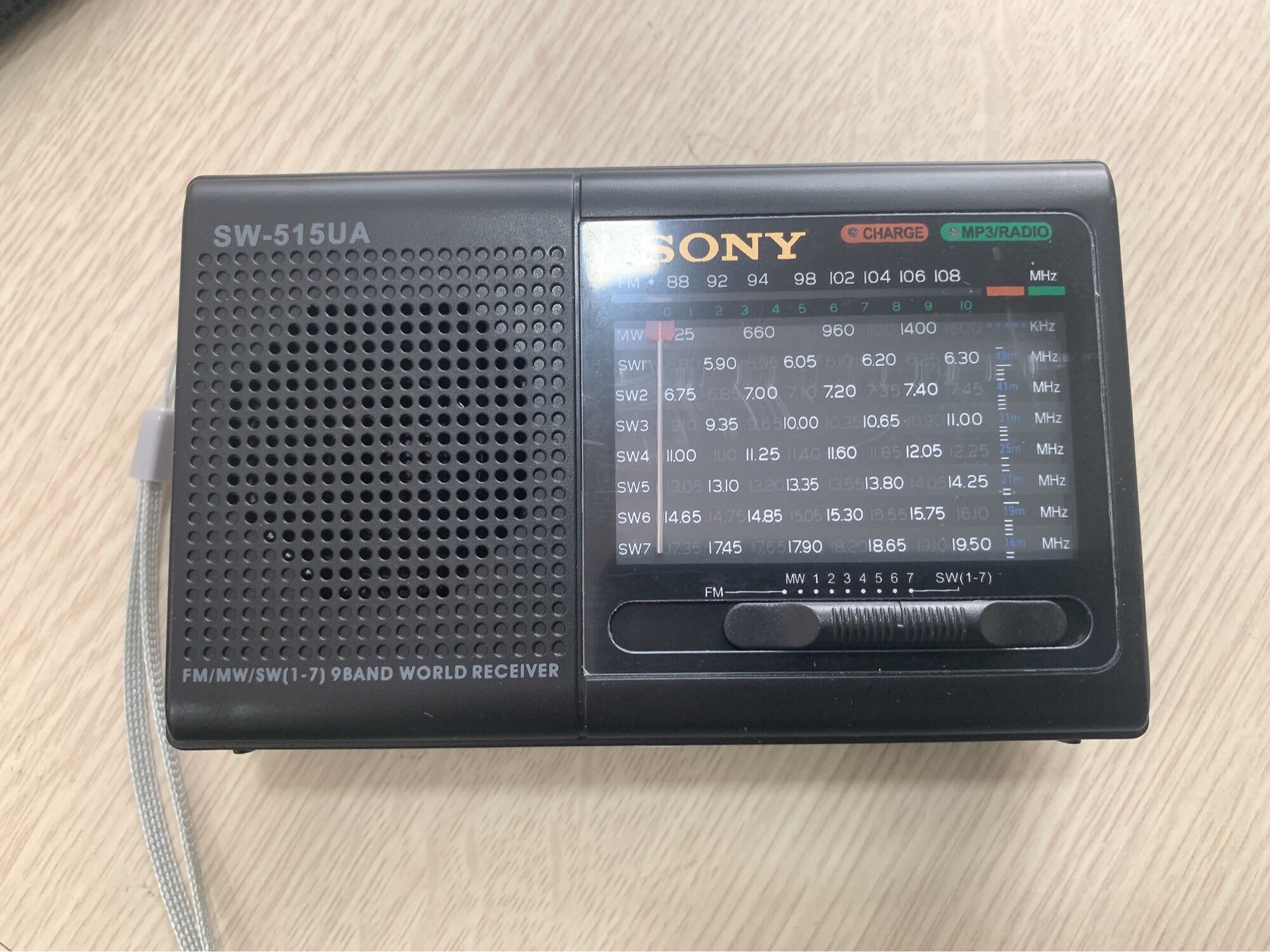 đài radio sony sw-515 UA.