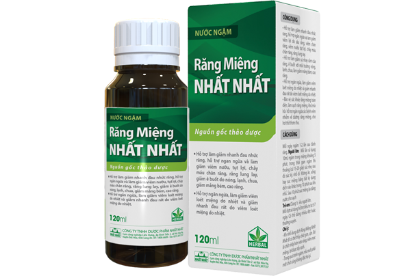 Nước Súc Miệng Răng Miệng Nhất Nhất Chai 120ml