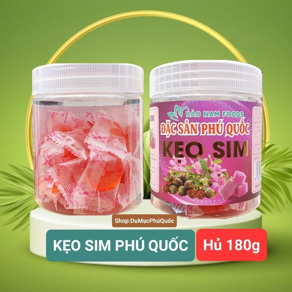 Kẹo Sim Bảo Nam Phú Quốc - Hủ 180g