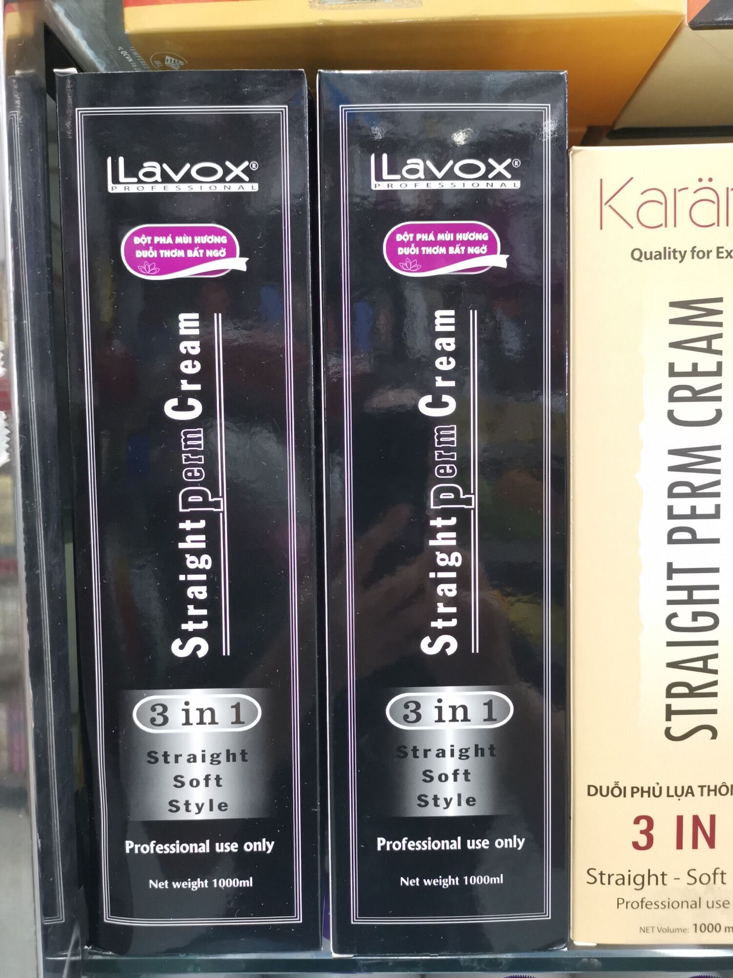 Sở hữu mái tóc thẳng mượt đầy quyến rũ và sức khỏe cho tóc với thuốc duỗi tóc Lavox 3 trong