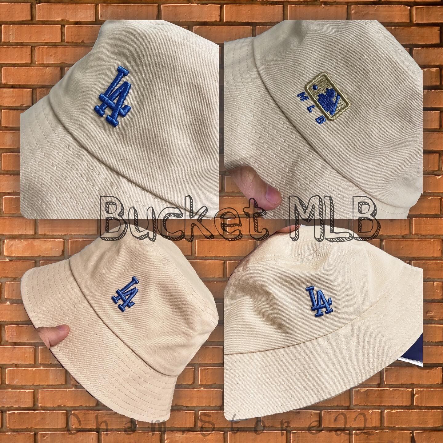 Mũ bucket mlb hat (xuất dư chuẩn