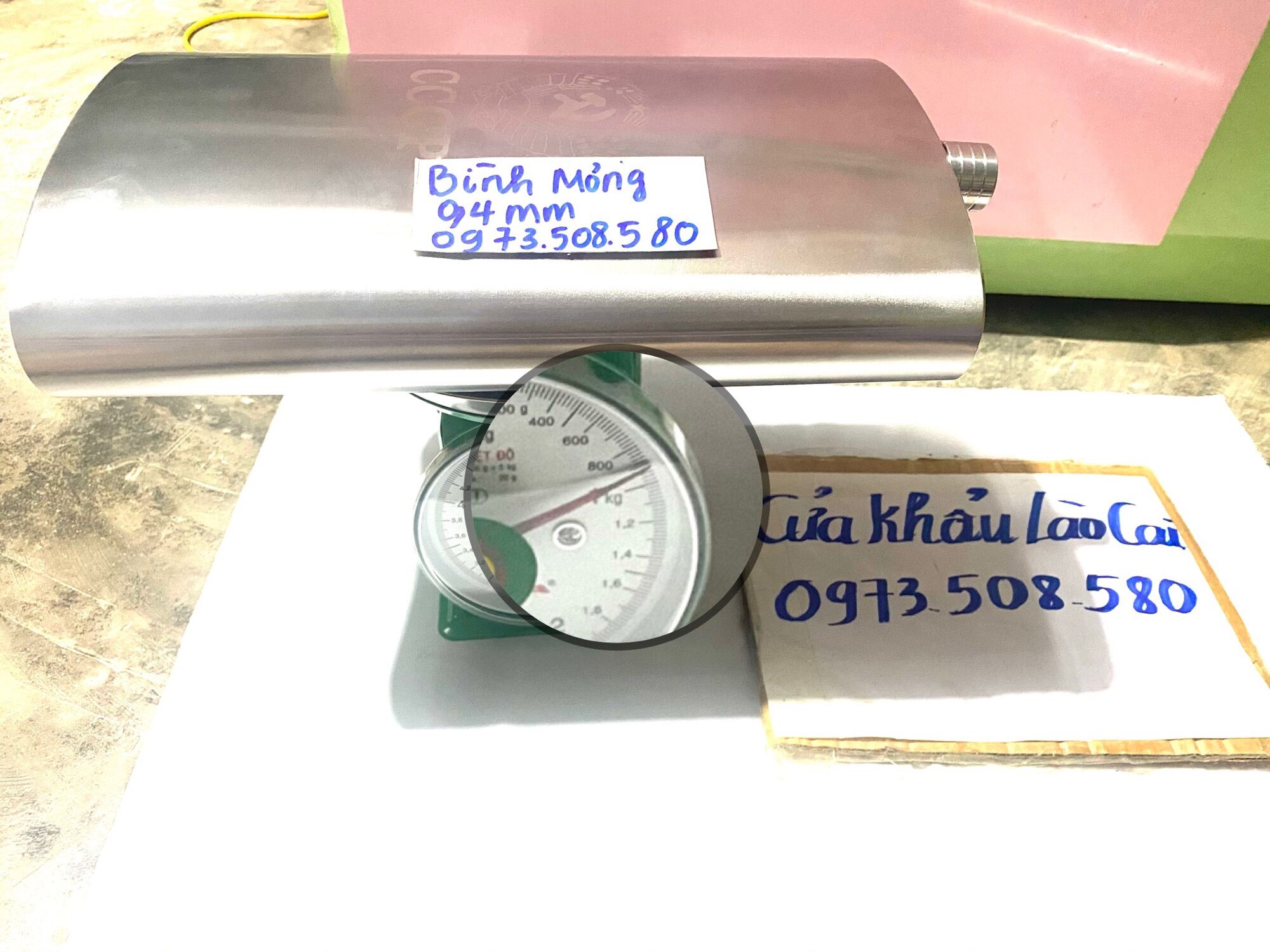 Bình  5,4 lít   tặng kèm túi Da ( 1 ly 20k)