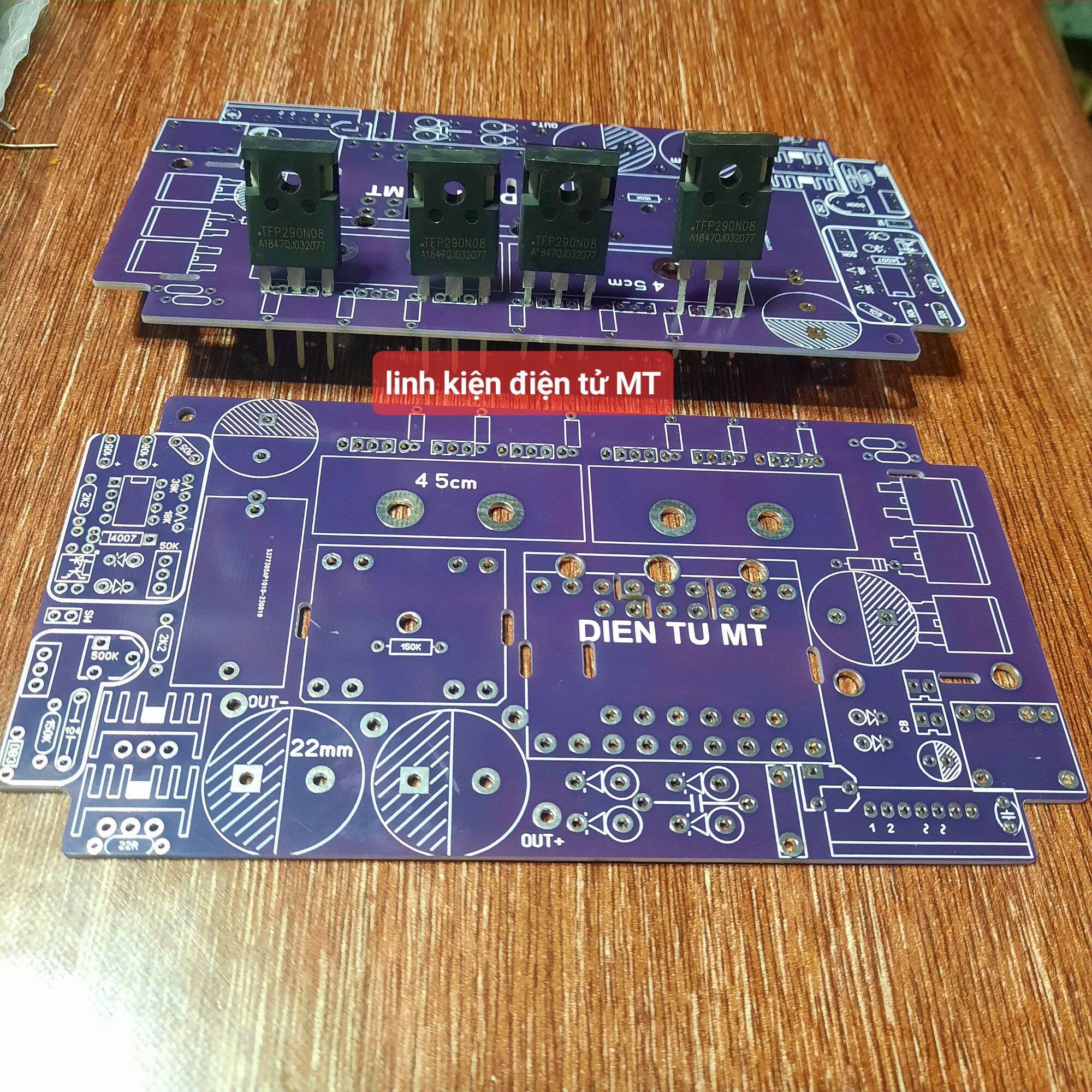 Bo mạch 4fet lớn ( có thể gắn 6fet nhỏ) Lc db3