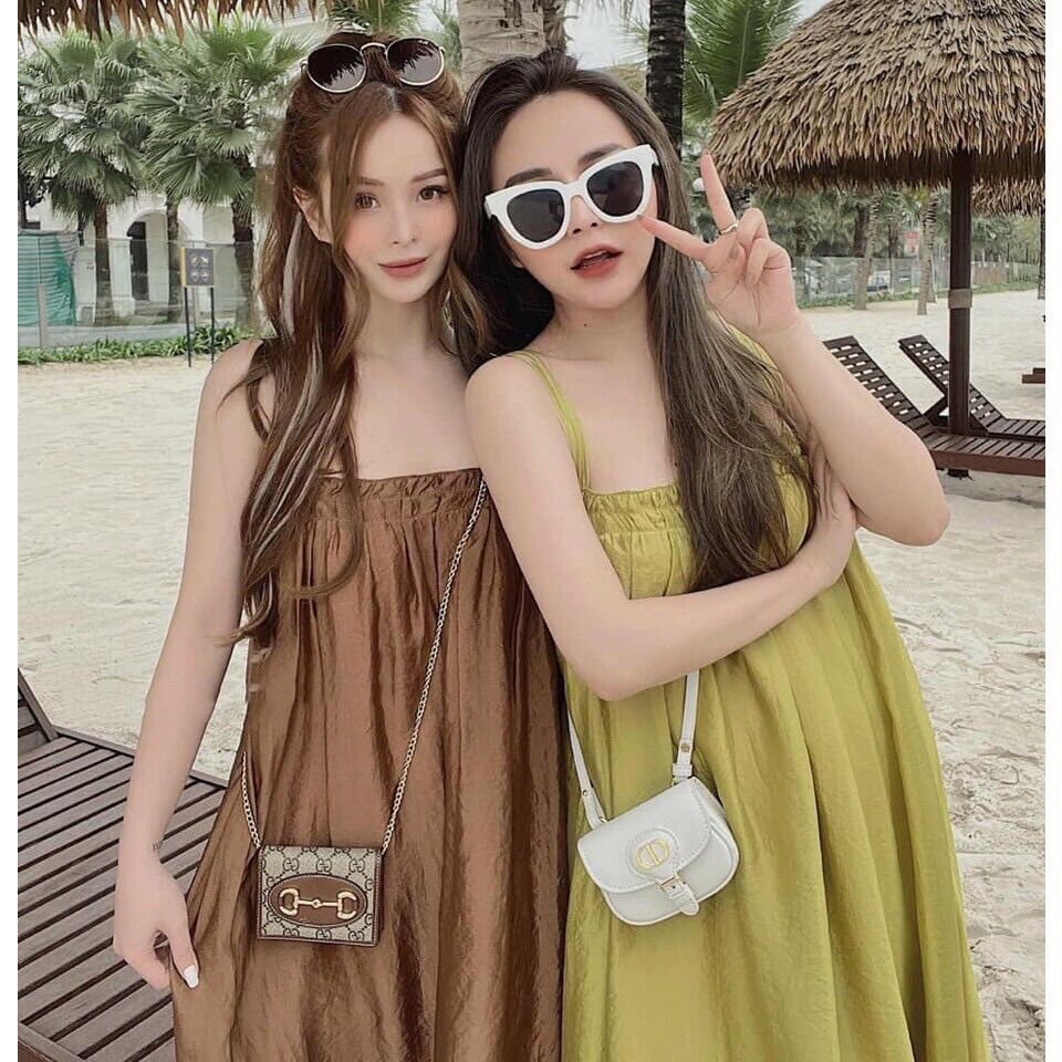 Váy maxi 2 dây dáng dài cực xinh