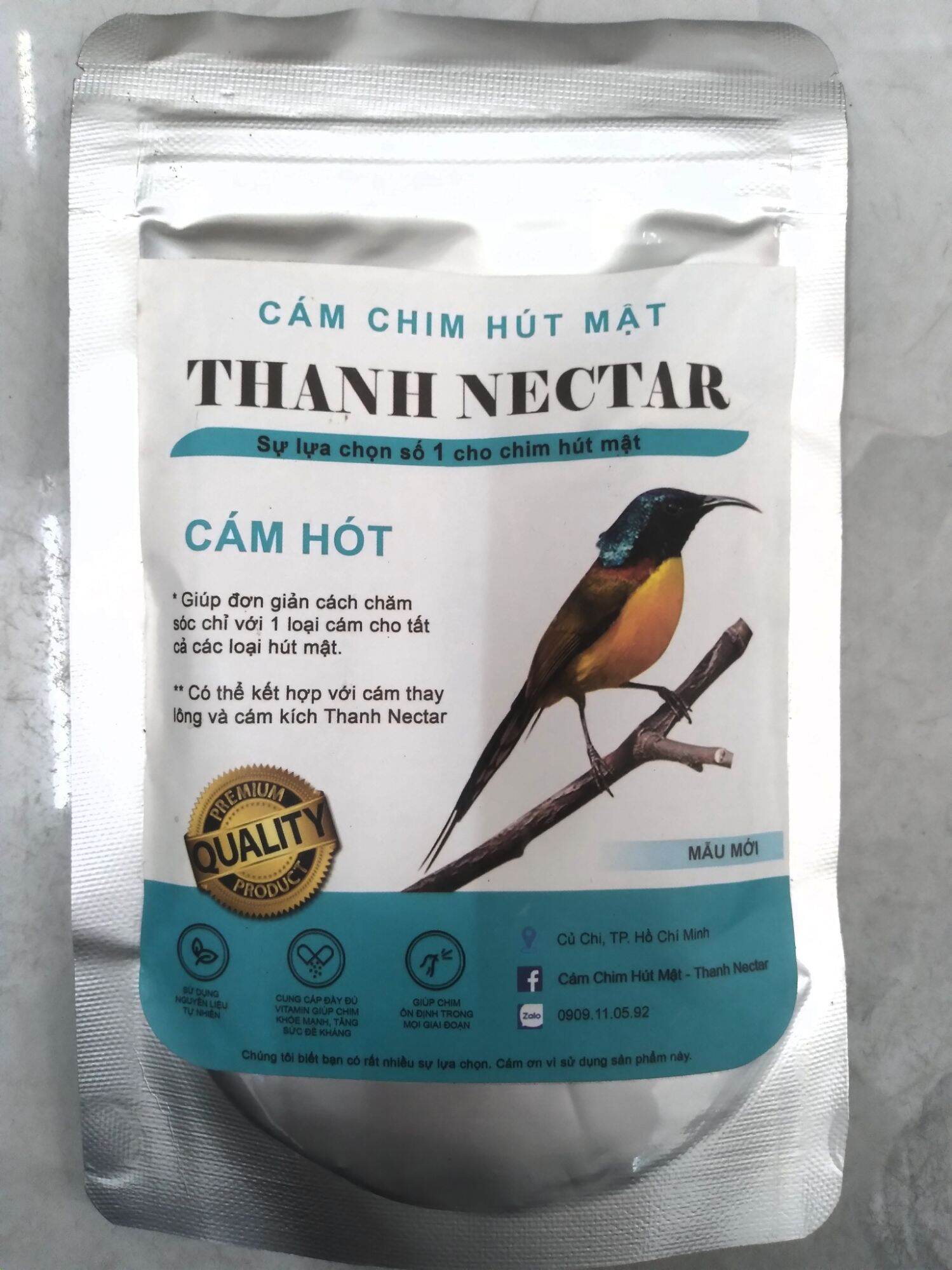 Cám chim hút mật Thanh Nectar 100g