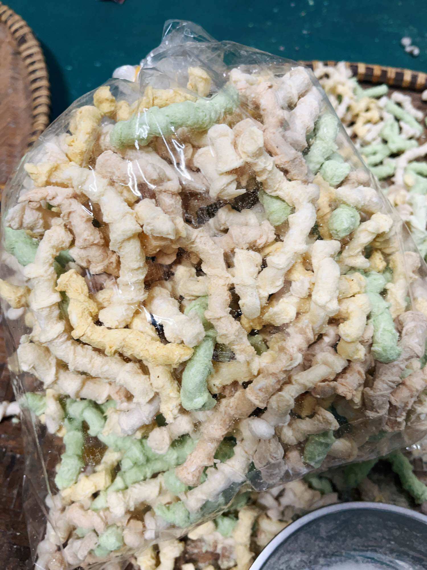 500 g bỏng sâu 6 vị có đường