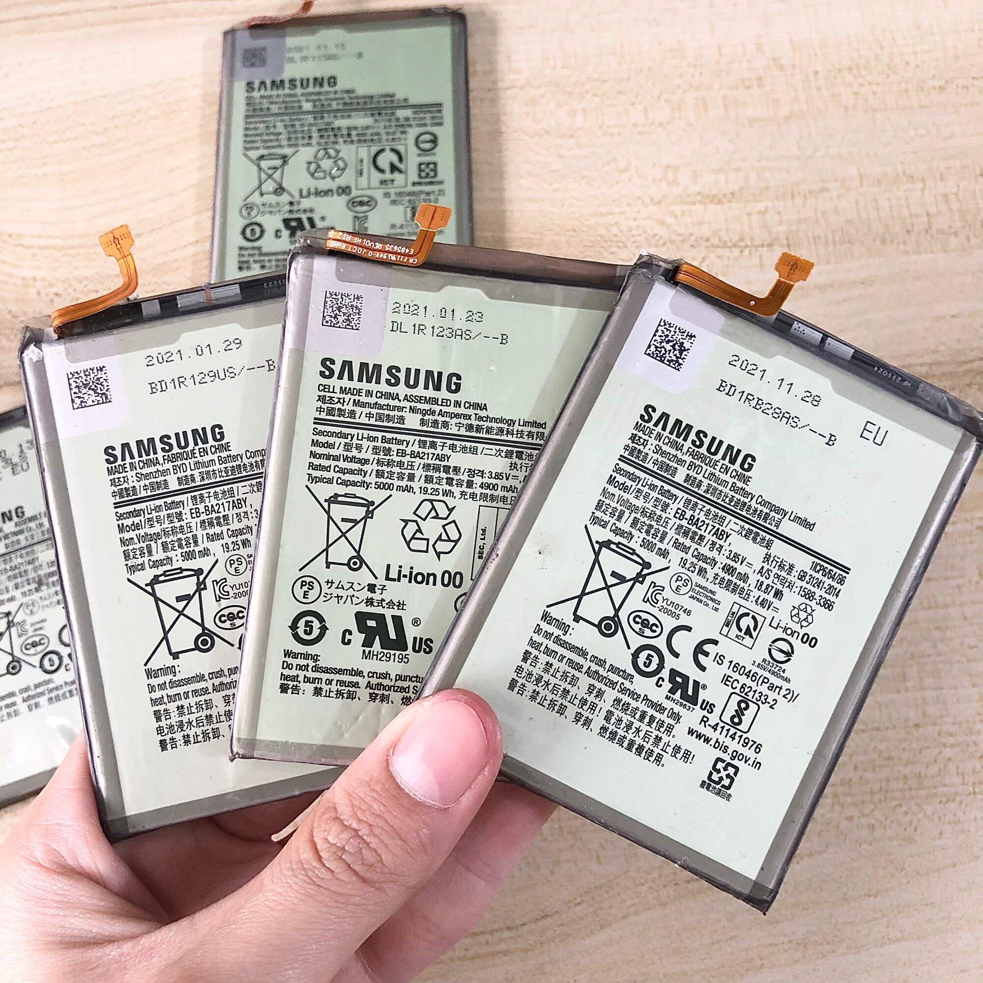 Pin samsung a21s / a12 / a02 zin hàng cao cấp.