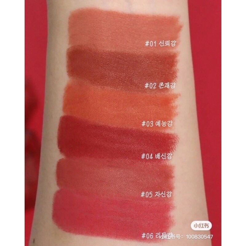 Son thỏi BBIA Last Powder Lipstick màu 1-2-3-4-5-6