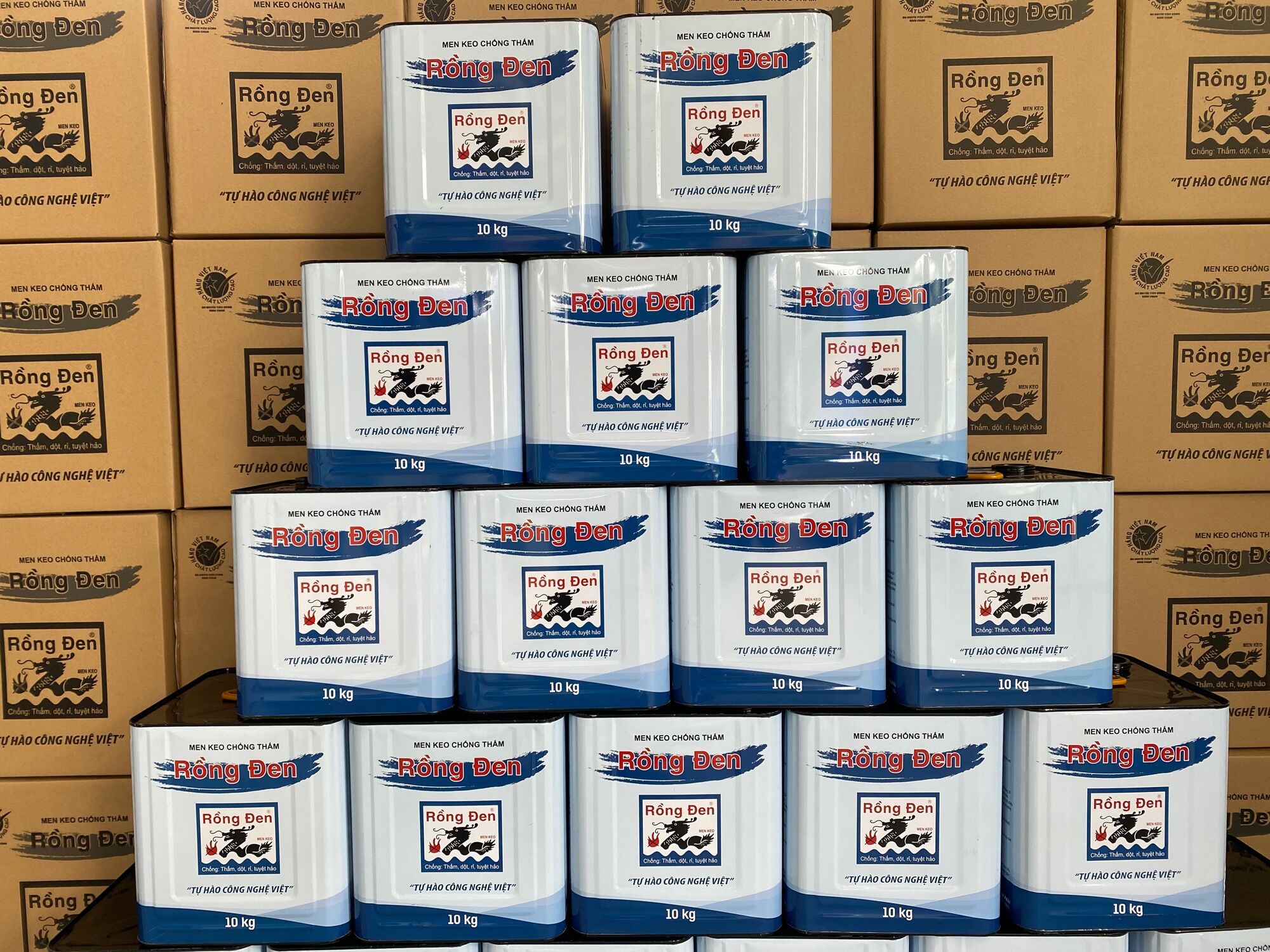 [HCM]Men keo chống thấm Rồng đen 10kg
