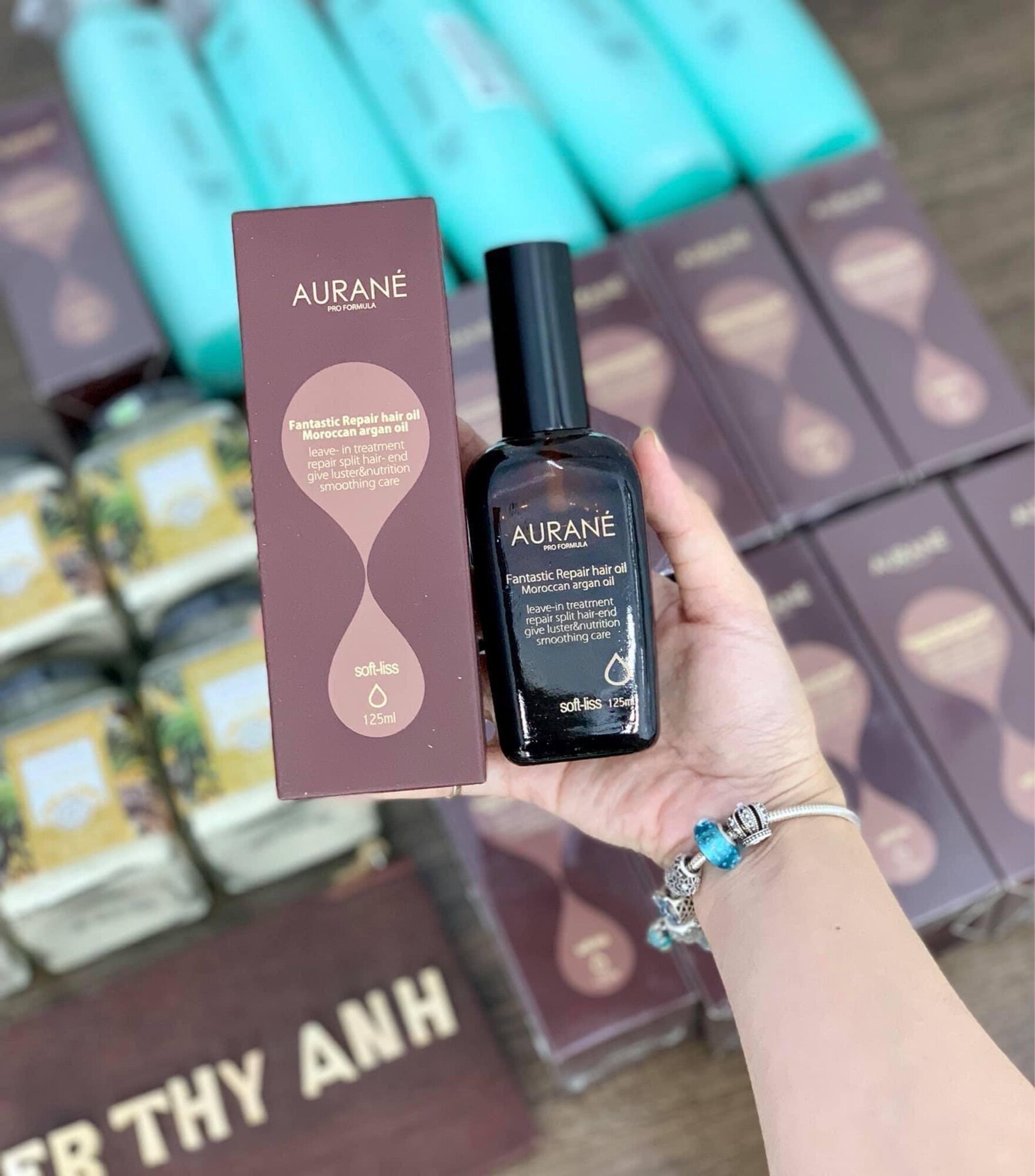 Tinh Dầu Dưỡng Tóc Phục Hồi AURANE 125ml