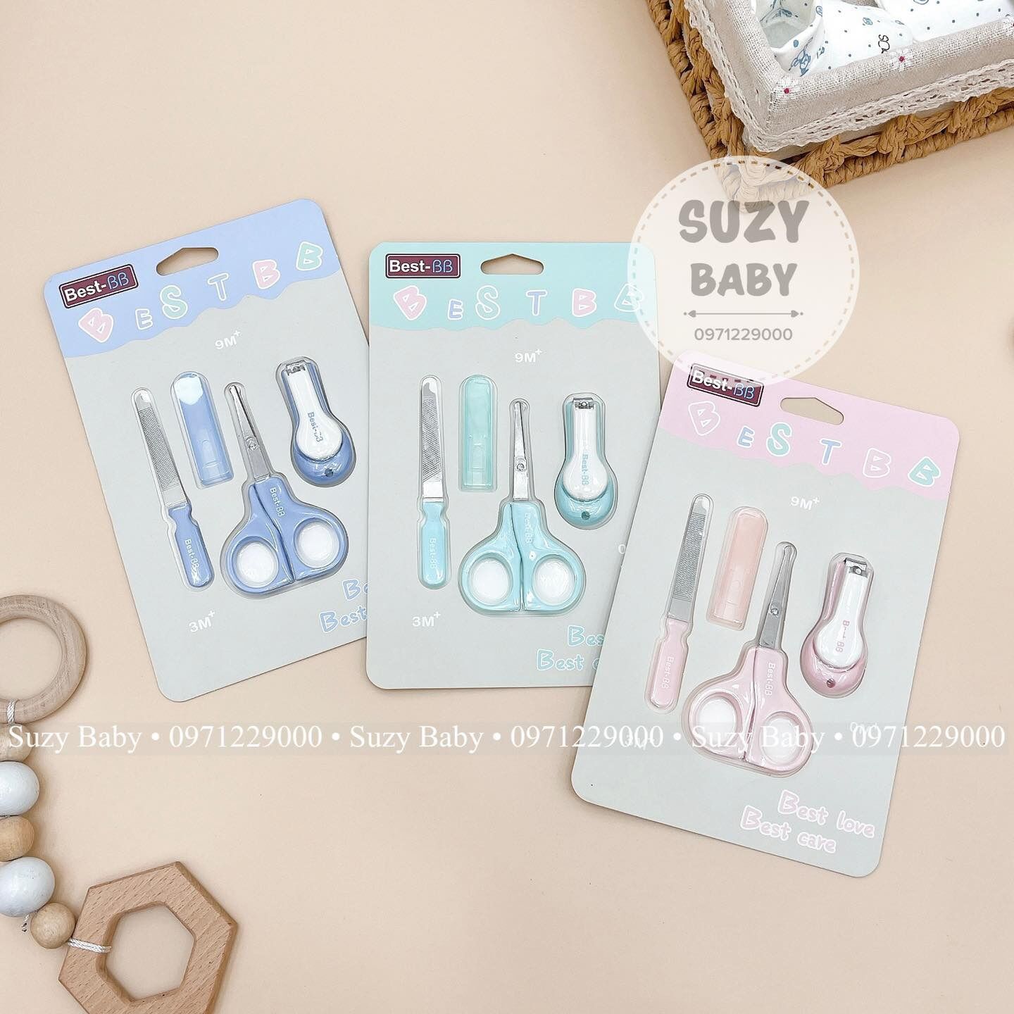 Set bấm móng bb best 4 chi tiết