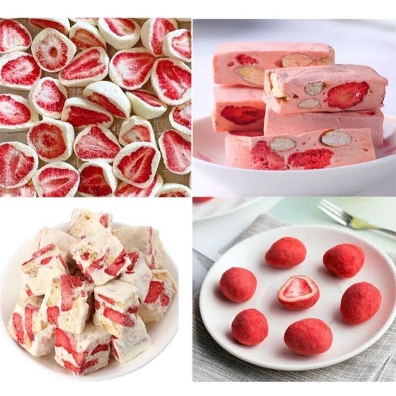 Dâu sấy giòn gói 120g