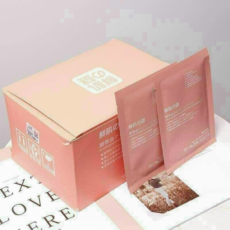 Mặt nạ nhau thai cừu hộp 10 - 50 gói