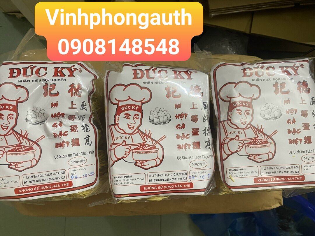 Mì Hột Gà Đức Ký Đặc Biệt 500gr