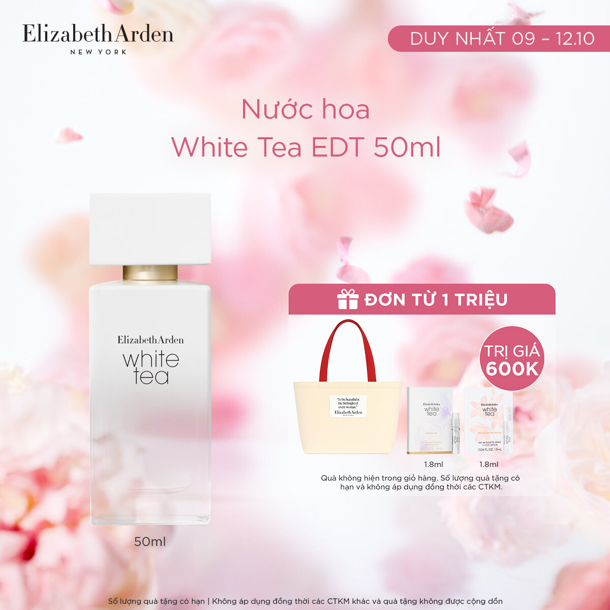 Nước hoa Nữ Elizabeth Arden White Tea EDT 50ml