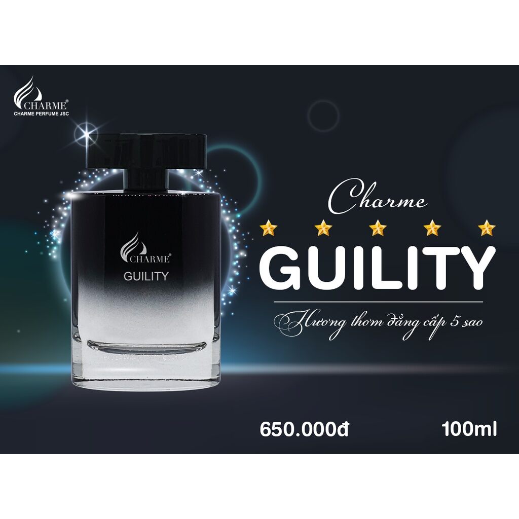 Nước Hoa Nam Charme_Guility 100ml