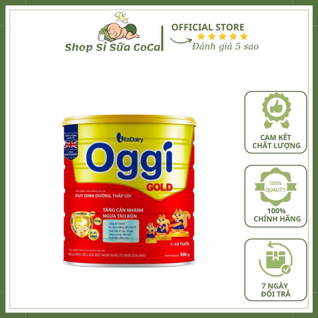 Thùng 48 hộp sữa pha sẵn Oggi Gold 110ml