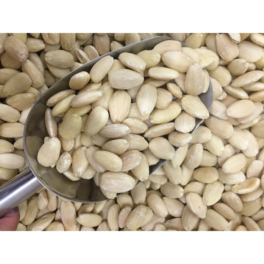 500G Hạnh nhân sống đã bóc lụa làm sữa hạt