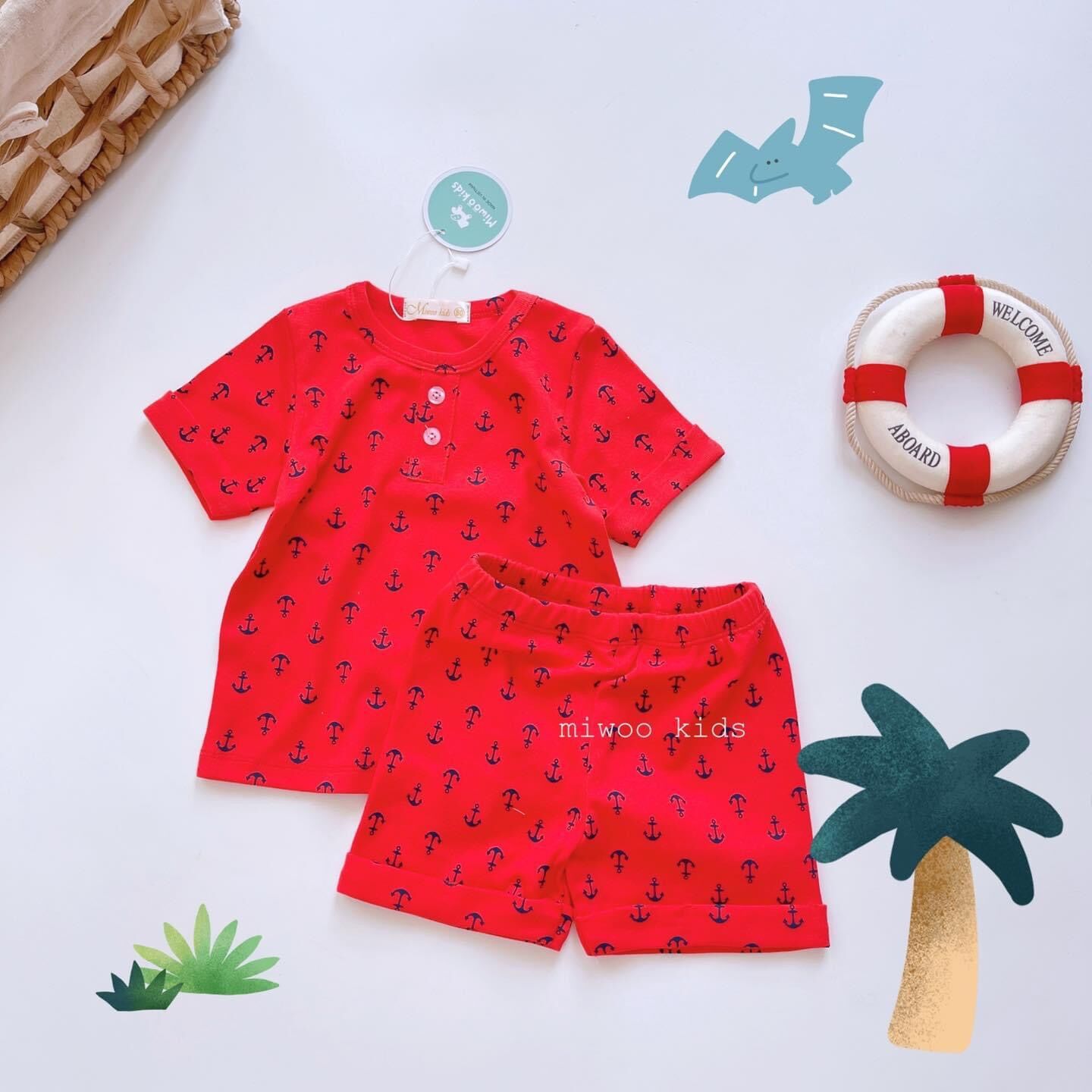 Bộ Quần Áo thun bozip Cao Cấp Bé Trai 👦🏻( Size 8-22kg )